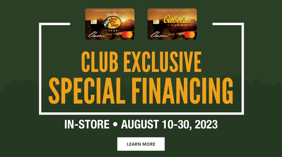 club exclusive special financing