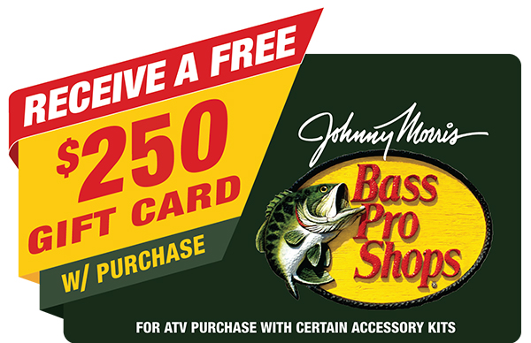 $250 Bass Pro Cabelas Gift Card